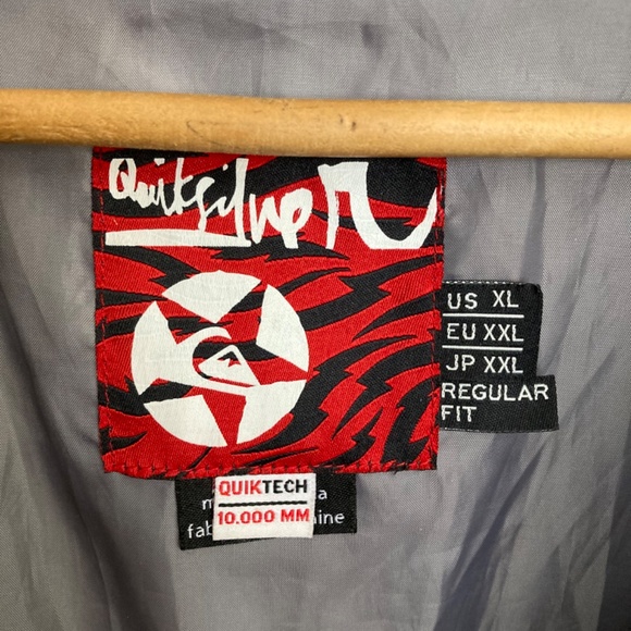 Quicksilver QuikTech Black Jacket Men’s XL - Picture 9 of 10